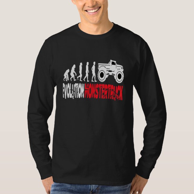 T-shirt Evolution Monster Truck Monster Truck Freestyle M (Devant)