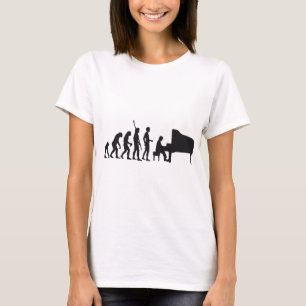 T-shirt évolution piano