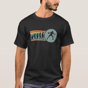 T-shirt Évolution Plus Élevée Piste Et Vintage Sur Le T