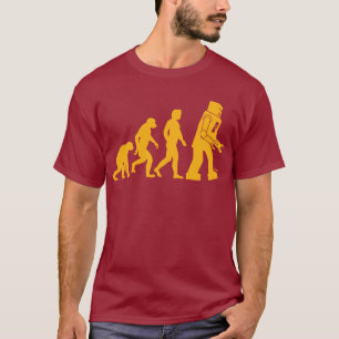 T-shirt Evolution Robot Sheldon Cooper Théorie Big Bang