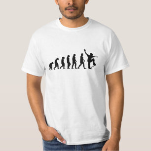 T-shirt Evolution skateboard skateboard cadeau