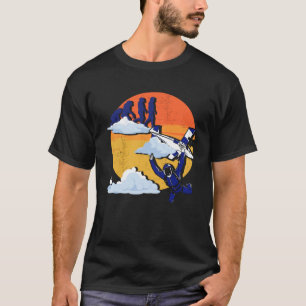 T-shirt Evolution Skydiver Parachutisme Skydiving Parachut