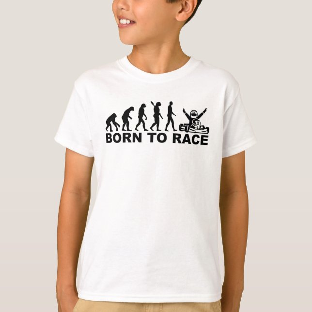 T-shirt Évolution soutenue pour emballer le kart (Devant)