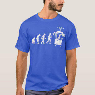 T-shirt Evolution Streetcar Driver Tram Occupation