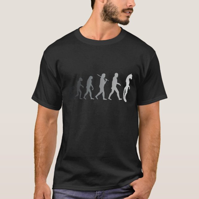 T-shirt Évolution velue (Devant)