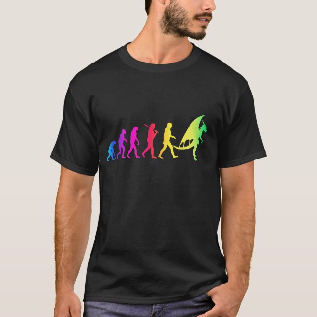 T-shirt Évolution velue (Devant)