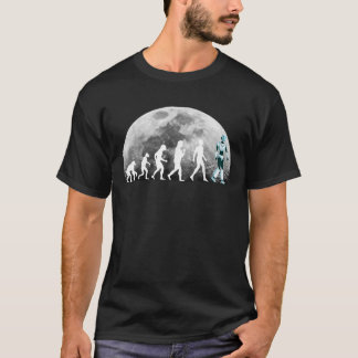T-shirt Évolution vers l'innovation Moonwalk vers le graph