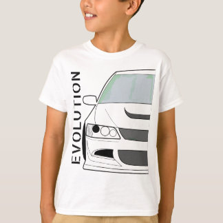 T-shirt Evolution VIII Evo 8 JDM Classic AWD Turbo Rallye 