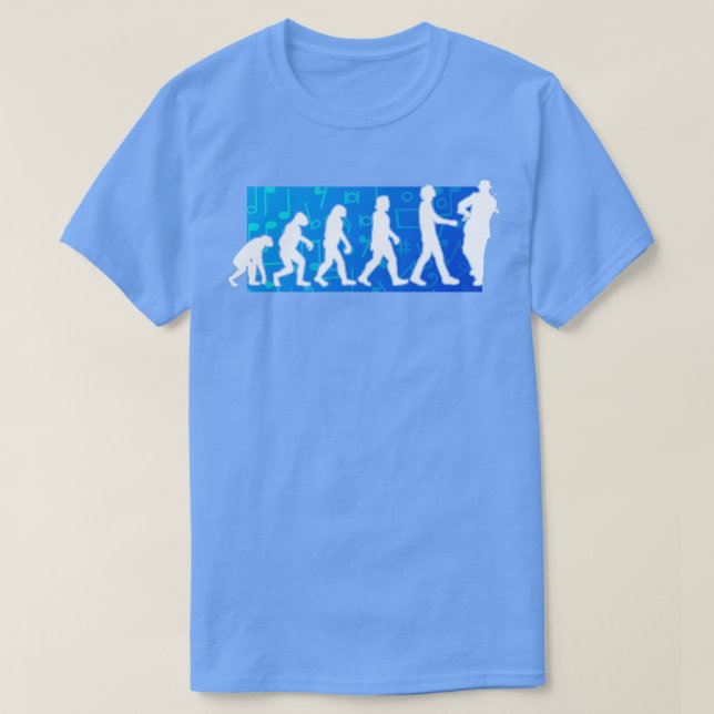 T-shirt Évolution violoniste (Design devant)