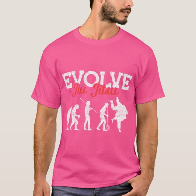 T-shirt Evolve Jiu Jitsu brésilien Jiu Jitsu (Devant)