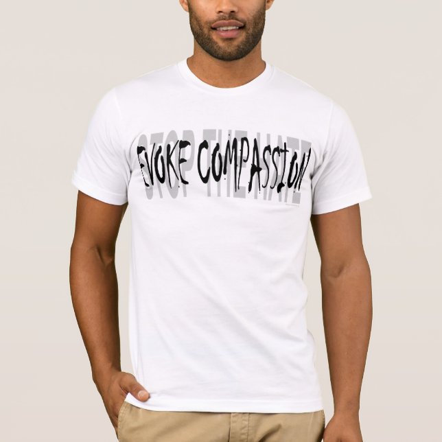 T-shirt Évoquez la compassion #5 (Devant)