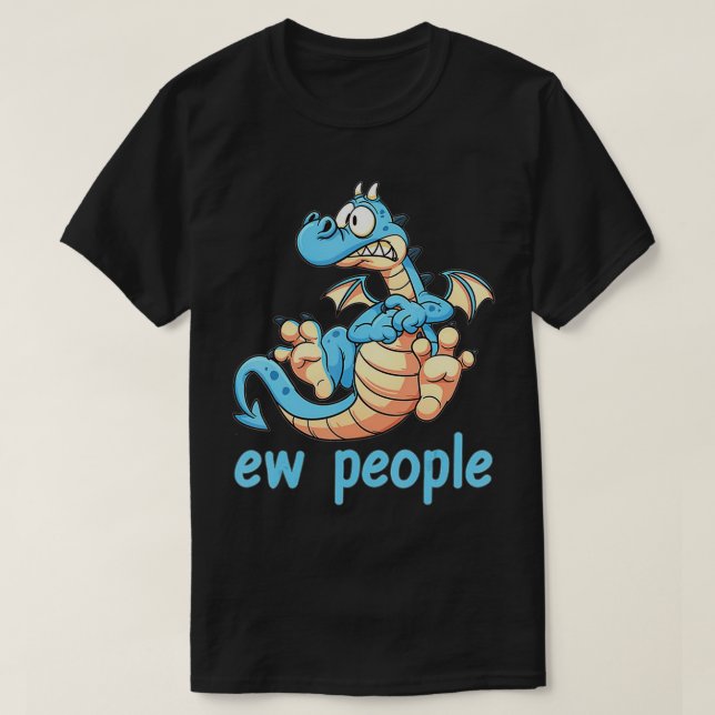 T-shirt Ew Dragon People (Design devant)