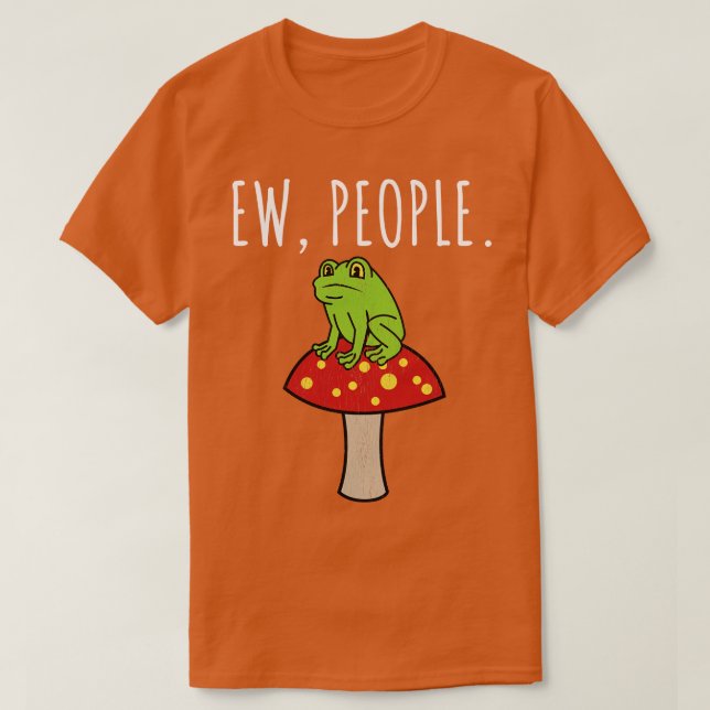 T-shirt Ew People Frog (Design devant)