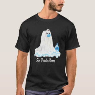 T-shirt Ew People Germe Maltese Puppy Dog Portant Un Mas D
