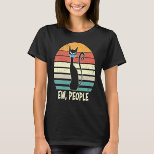 T-shirt Ew Personnes Chat Noir Essentia