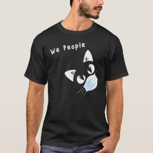 T-shirt Ew Personnes Chat Noir Ew Personnes Mignonne Ca