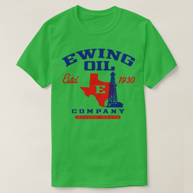 T-shirt Ewing Oil (Design devant)