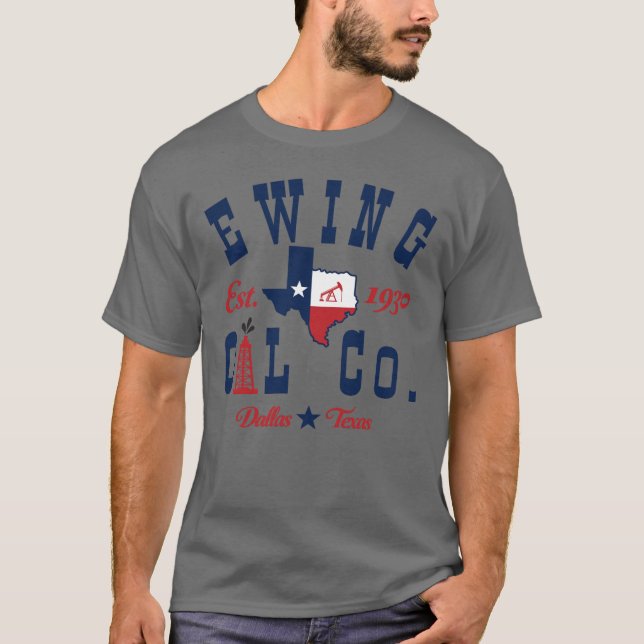 T-shirt Ewing Oil (Devant)