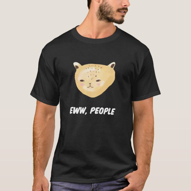T-shirt Eww Personnes Chat 1 (Devant)