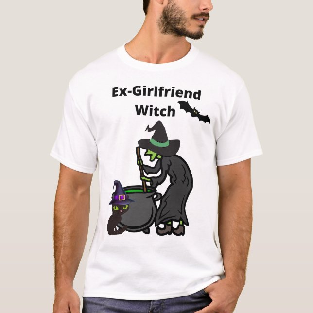T-shirt Ex Girlfriend Witch (Devant)