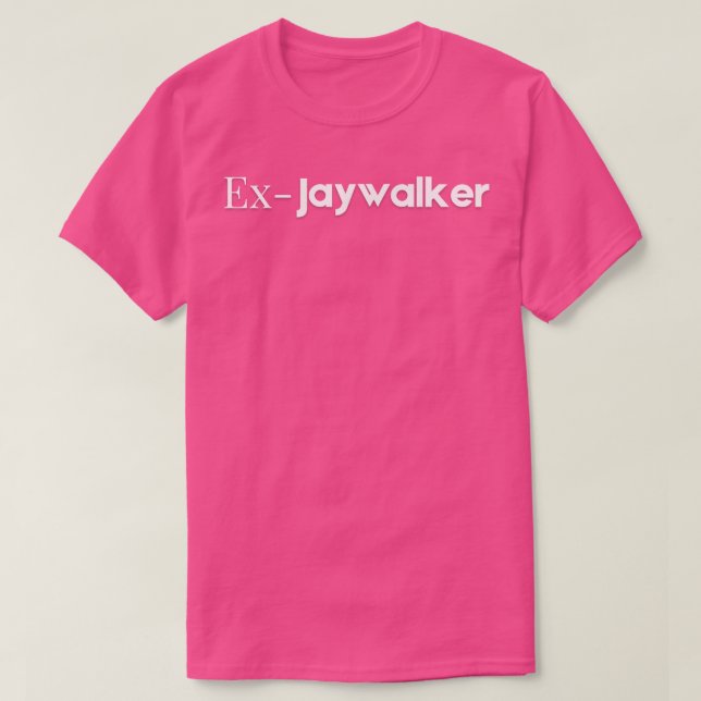 T-shirt Ex Jaywalker (Design devant)