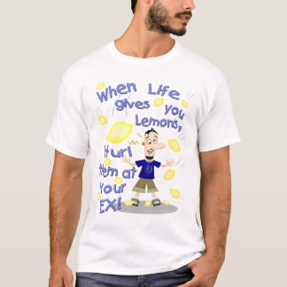 T-shirt Ex-mari drôle/divorce de bande dessinée