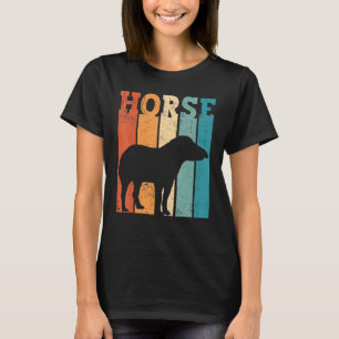 T-shirt Ex-mormon Tapir Cheval LDS Rétro Exmo Cheval_2