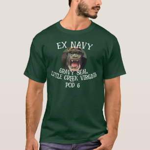 T-shirt Ex Navy Elephant Seal POD 6 Little Creek