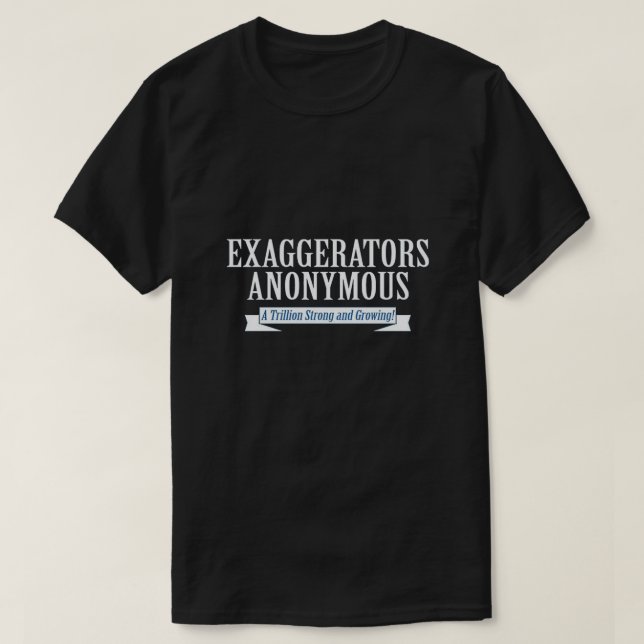 T-shirt exaggerators anonymes (Design devant)
