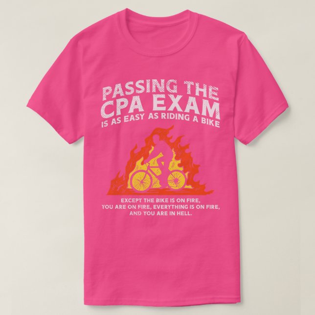 T-shirt Examen Cpa (Design devant)
