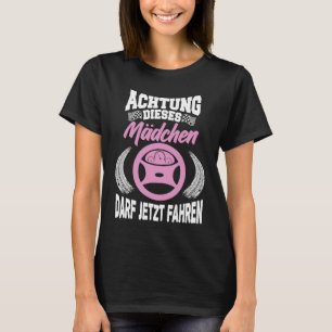 T-shirt Examen de conduite réussi Permis de conduire obte