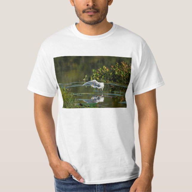 T-shirt Examen de l'aile Egret (Devant)