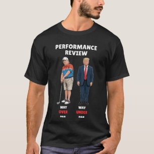 T-SHIRT EXAMEN DE TRUMP EN TANT QUE GOLFEUR... TRUMP EN TA
