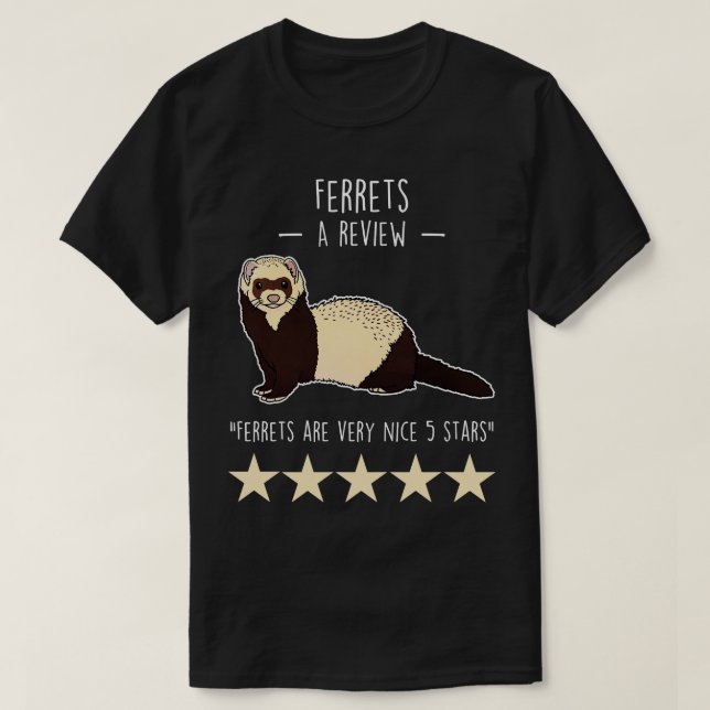 T-shirt Examen des Ferrets (Design devant)