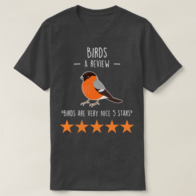T-shirt Examen des oiseaux (Design devant)