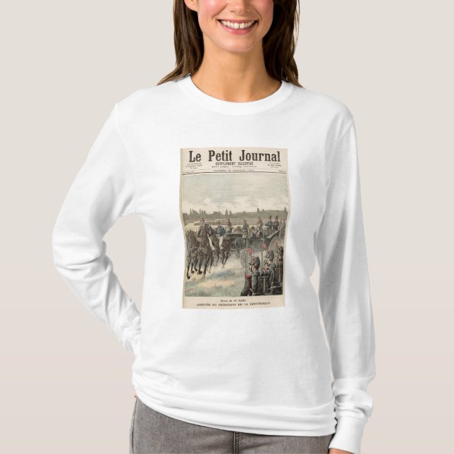 T-shirt Examen des troupes (Devant)