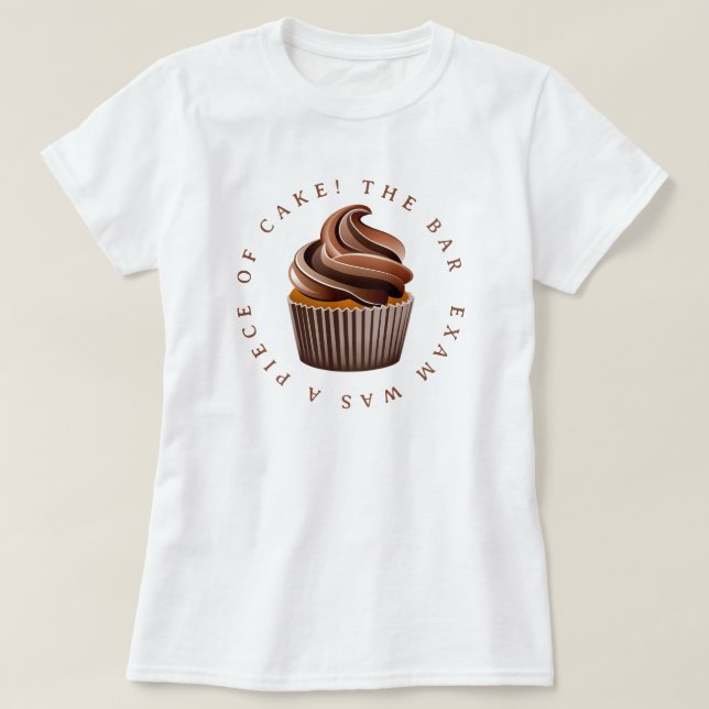 T-shirt Examen du barreau facile! (Design devant)