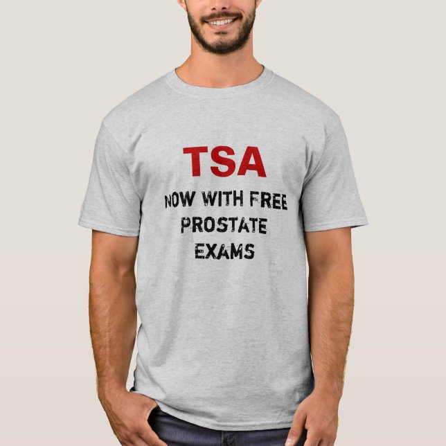T-shirt Examens de prostate gratuits (Devant)