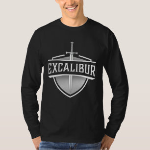 T-shirt Excalibur l'épée légendaire dans la pierre du roi