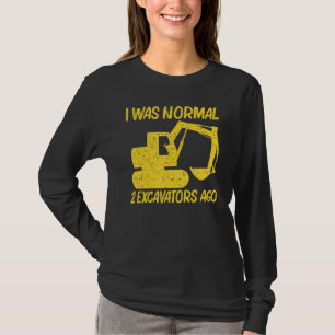 T-shirt Excavatrice cool pour hommes femmes Opéra d'équipe