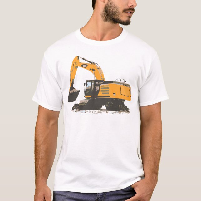 T-shirt Excavatrice énorme de saleté (Devant)
