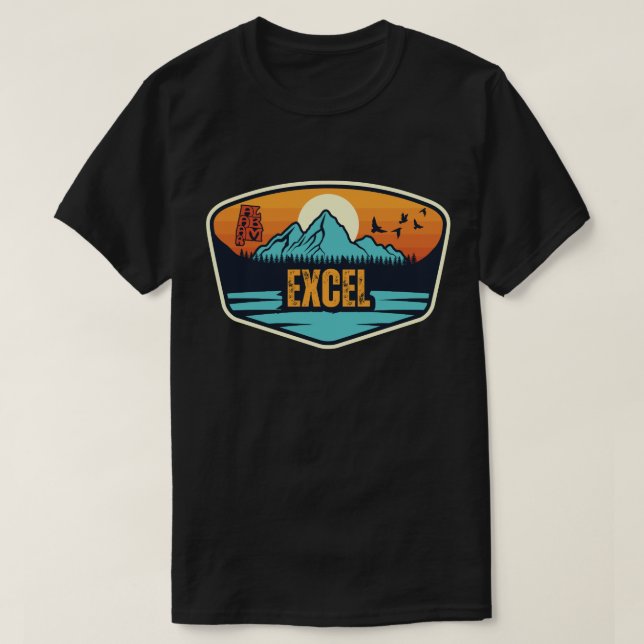 T-shirt Excel, Alabama (Design devant)