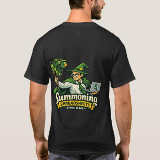 T-shirt Excel Wizard – Sorcier de feuille de calcul drôle