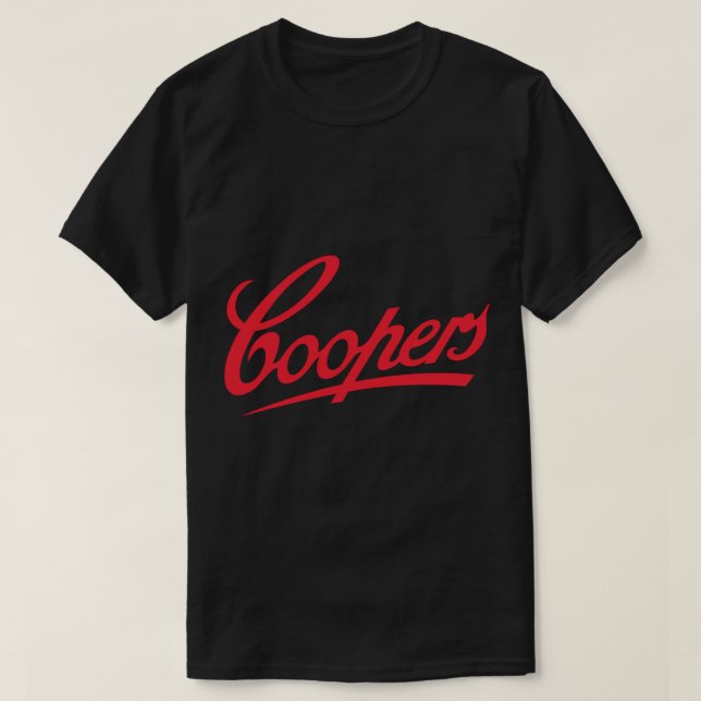 T-shirt Excellente Brasserie Coopers Design (Design devant)