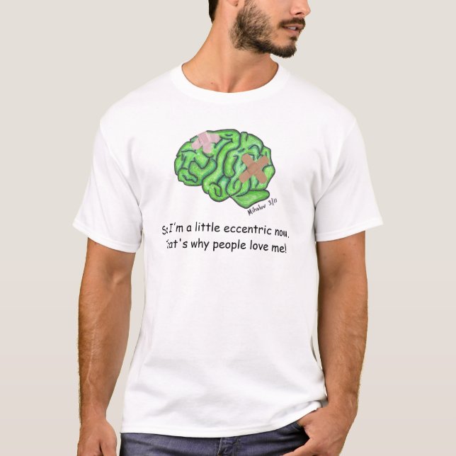 "" T-shirt excentrique (Devant)