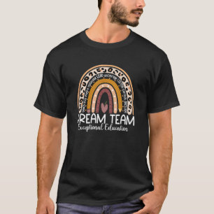 T-shirt Exceptional Education Rainbow SPED Teacher Back To