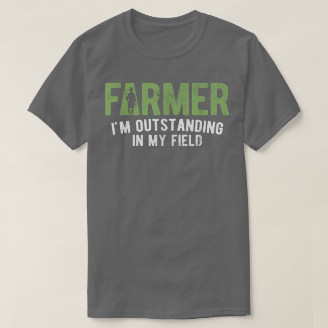 T-shirt Exceptionnel Dans Mon Agricole Agricole De Terrain (Design devant)