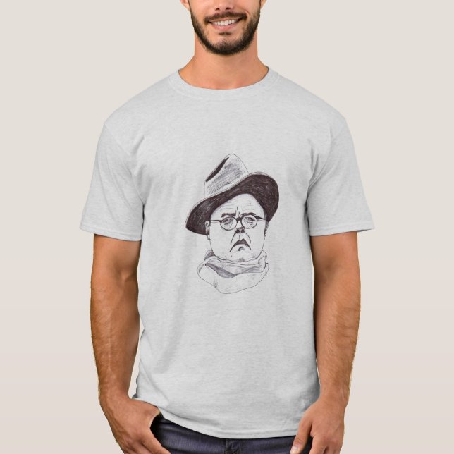 T-shirt EXCLUSIF de Truman Capote (Devant)