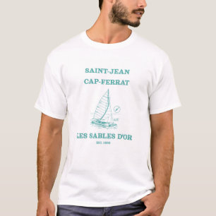 T-Shirt exclusif de voile de Saint-Jean-Cap-Ferrat