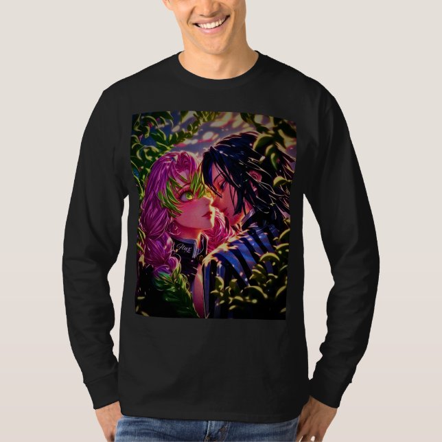 T-shirt "Exclusive Anime Art Sweatshirt : Otak de haute qu (Devant)